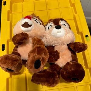 Big Feet Chip n Dale Plushes